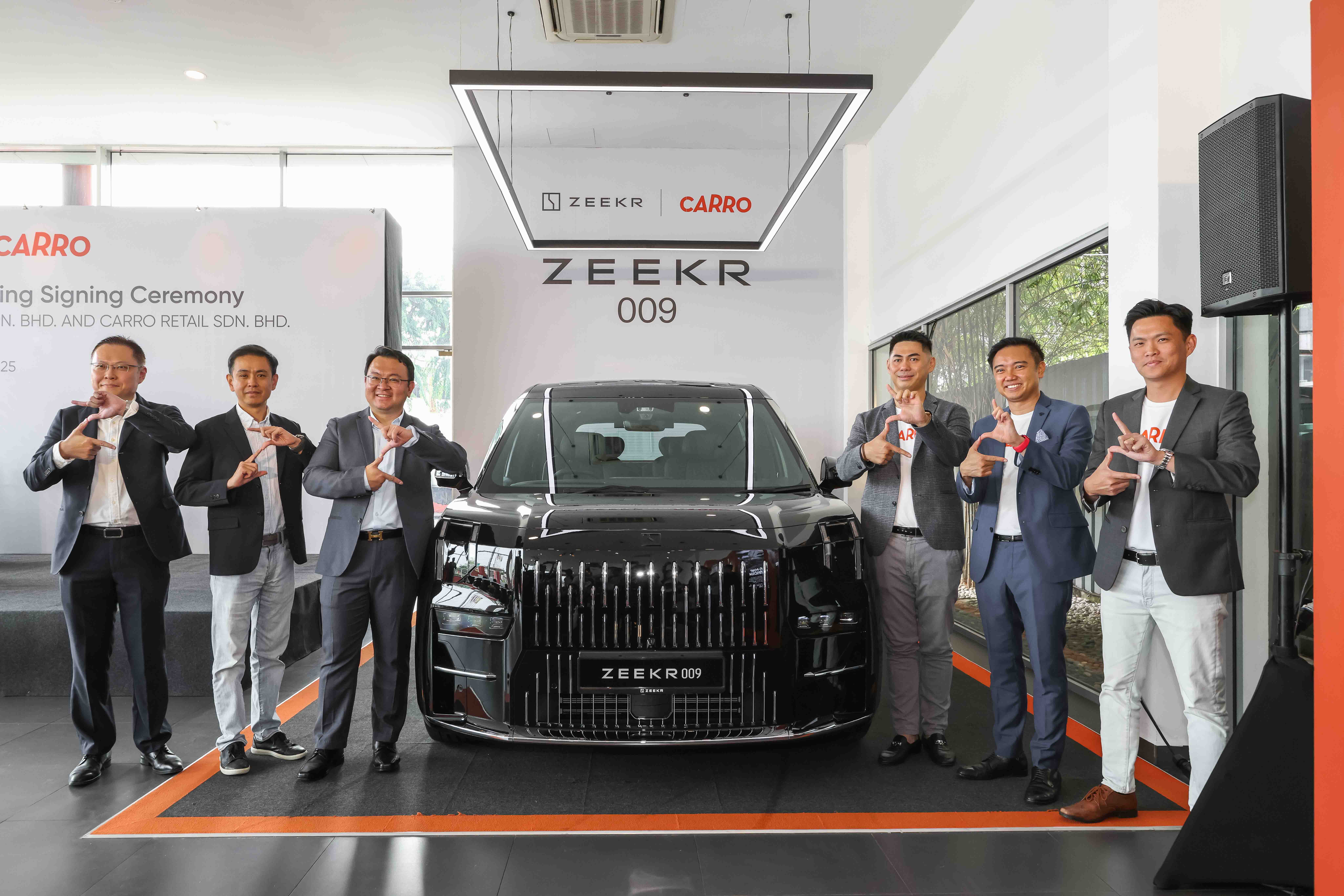 Carro x Zeekr MOU signing - Zeekr 009