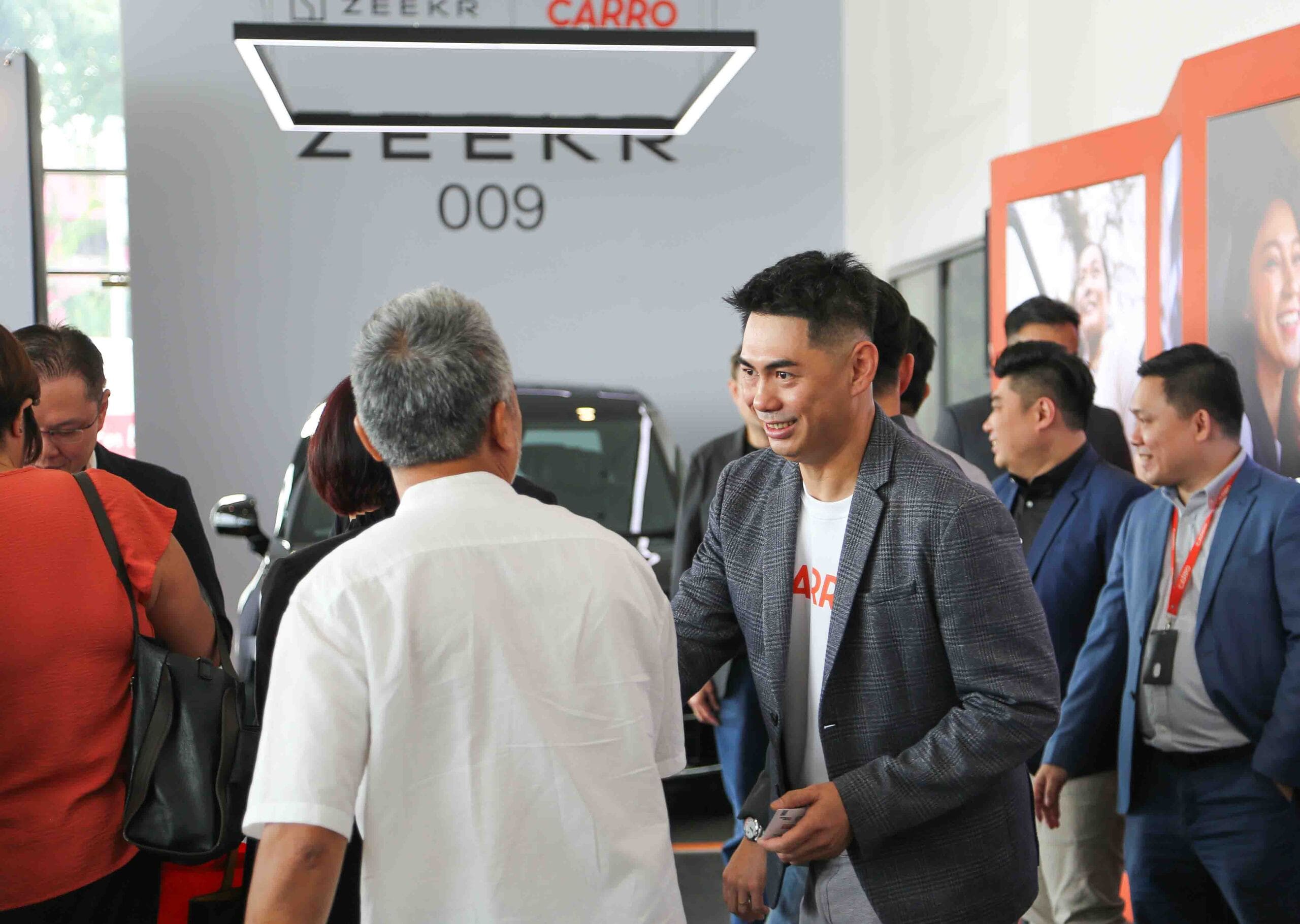 Carro x Zeekr MOU signing - Fong Hon Sum speaking to the media