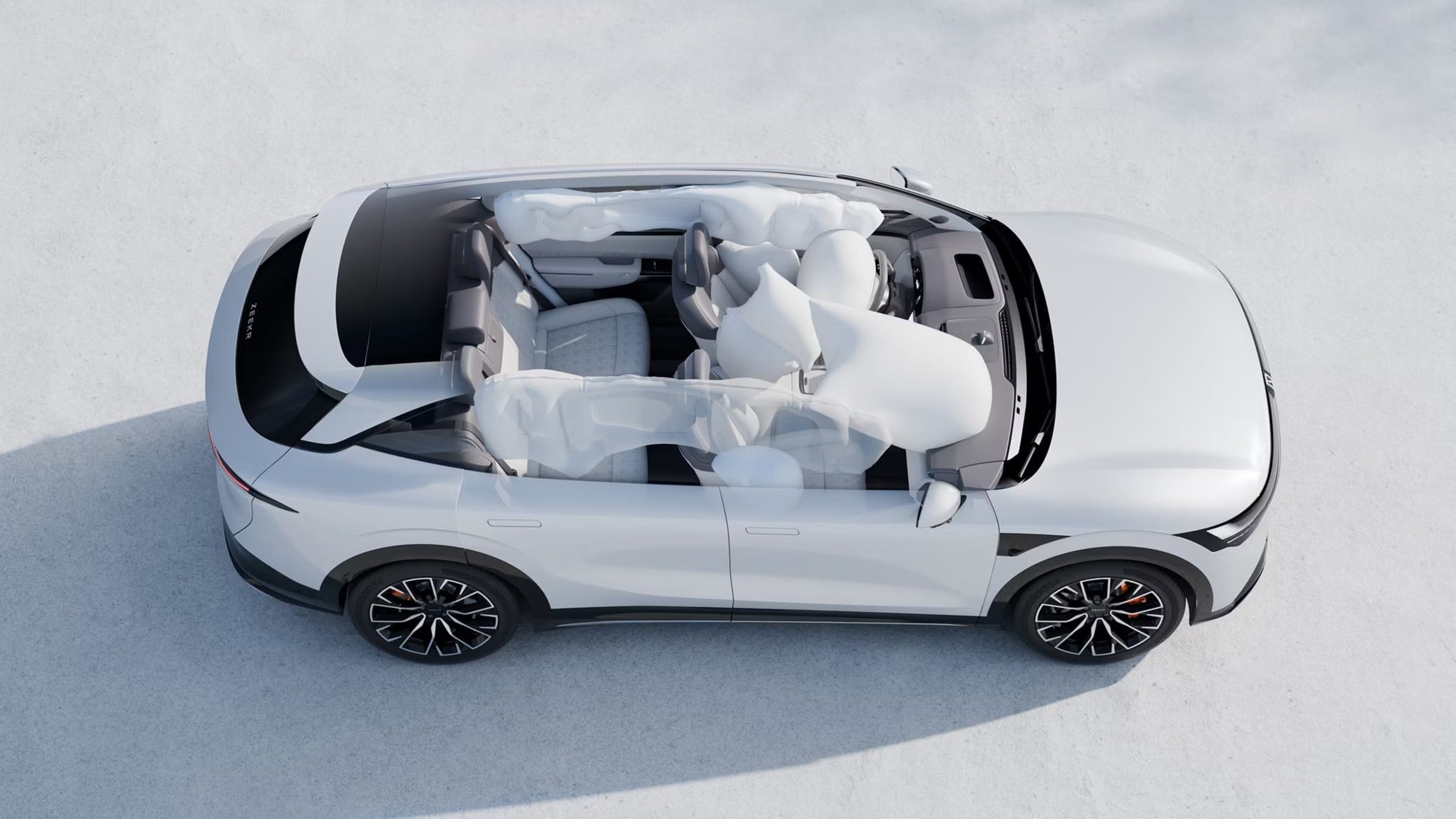 Zeekr 7X safety airbag