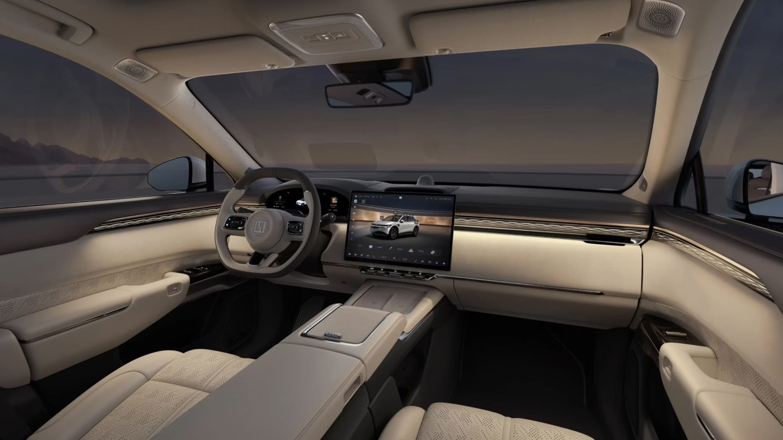 Zeekr 7X - interior cabin