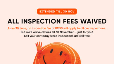 Carro Inspection fee waived - 30 November